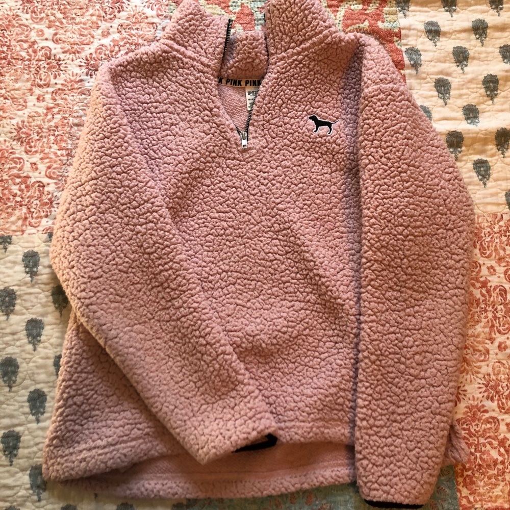 VS PINK Blush Pink Sherpa